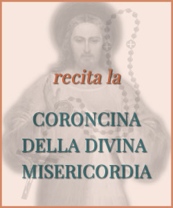 recita la coroncina della Divina Misericordia